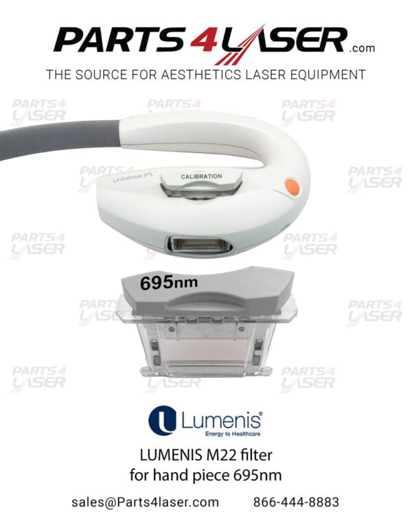 LUMENIS M22 FILTER FOR HAND PIECE 695nm KT-1014911 LUCN1999 F47