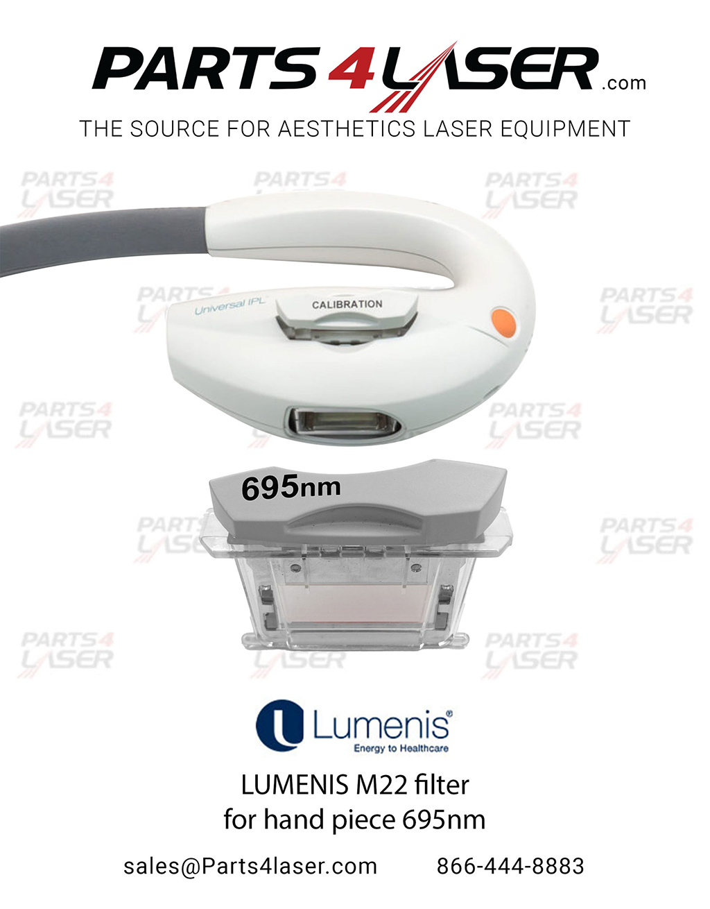 LUMENIS M22 FILTER FOR HAND PIECE 695nm KT-1014951 LUCN1999 F47
