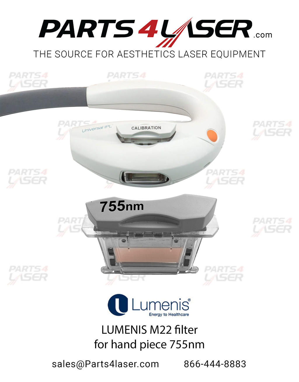 LUMENIS M22 FILTER FOR HAND PIECE 755NM KT-1014911 LUCN2000 F47