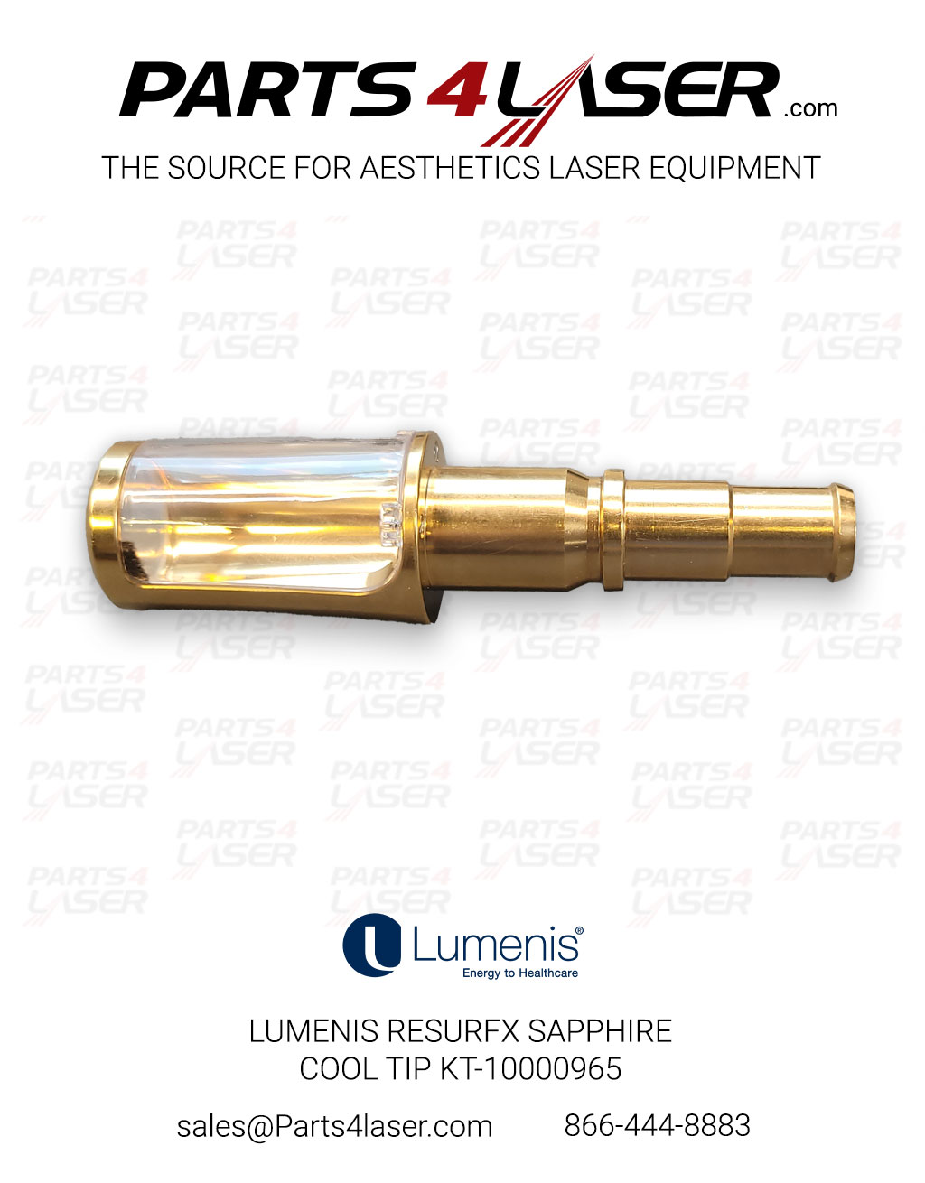 LUMENIS RESURFX SAPPHIRE COOL TIP KT-10000965 LUOP2415 F48 - Image 3