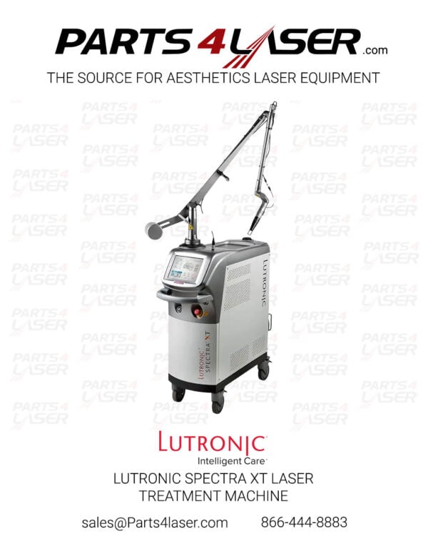 LUTRONIC SPECTRA XT LASER TREATMENT MACHINE