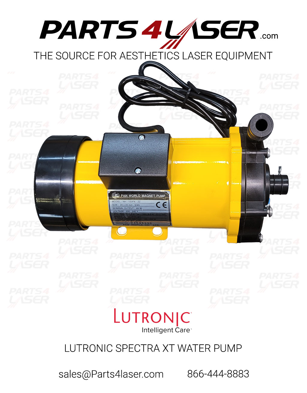 LUTRONIC SPECTRA XT WATER PUMP LTPU3732 - Image 3