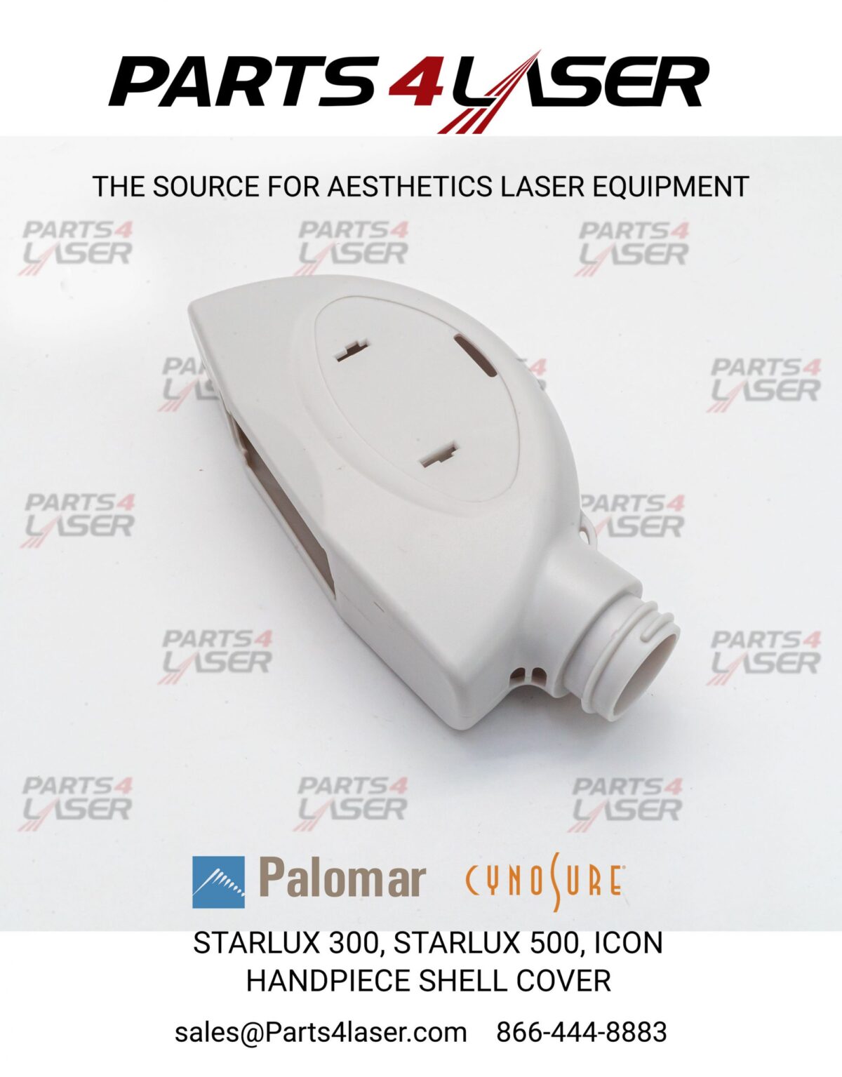 PALOMAR STARLUX 300, STARLUX 500, ICON LUXY HANDPIECE SHELL COVER WITH LABELS - Image 2