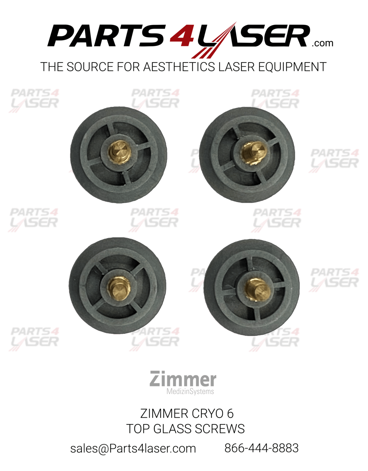 ZIMMER CRYO 6 TOP GLASS SCREWS ZiCN2320 - Image 2