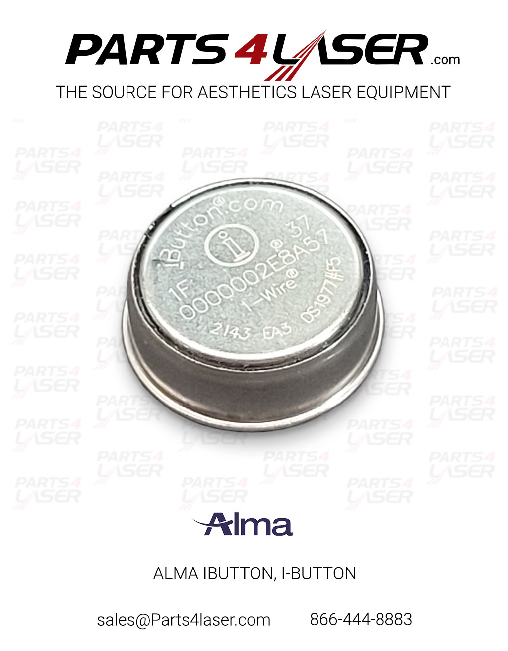 ALMA IBUTTON, I-BUTTON FOR ALL ALMA HAND PIECES