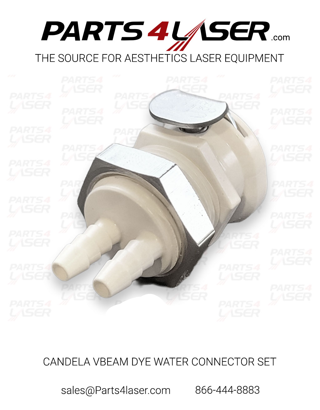 CANDELA VBEAM DYE WATER CONNECTOR SET CAWC3743 - Image 2