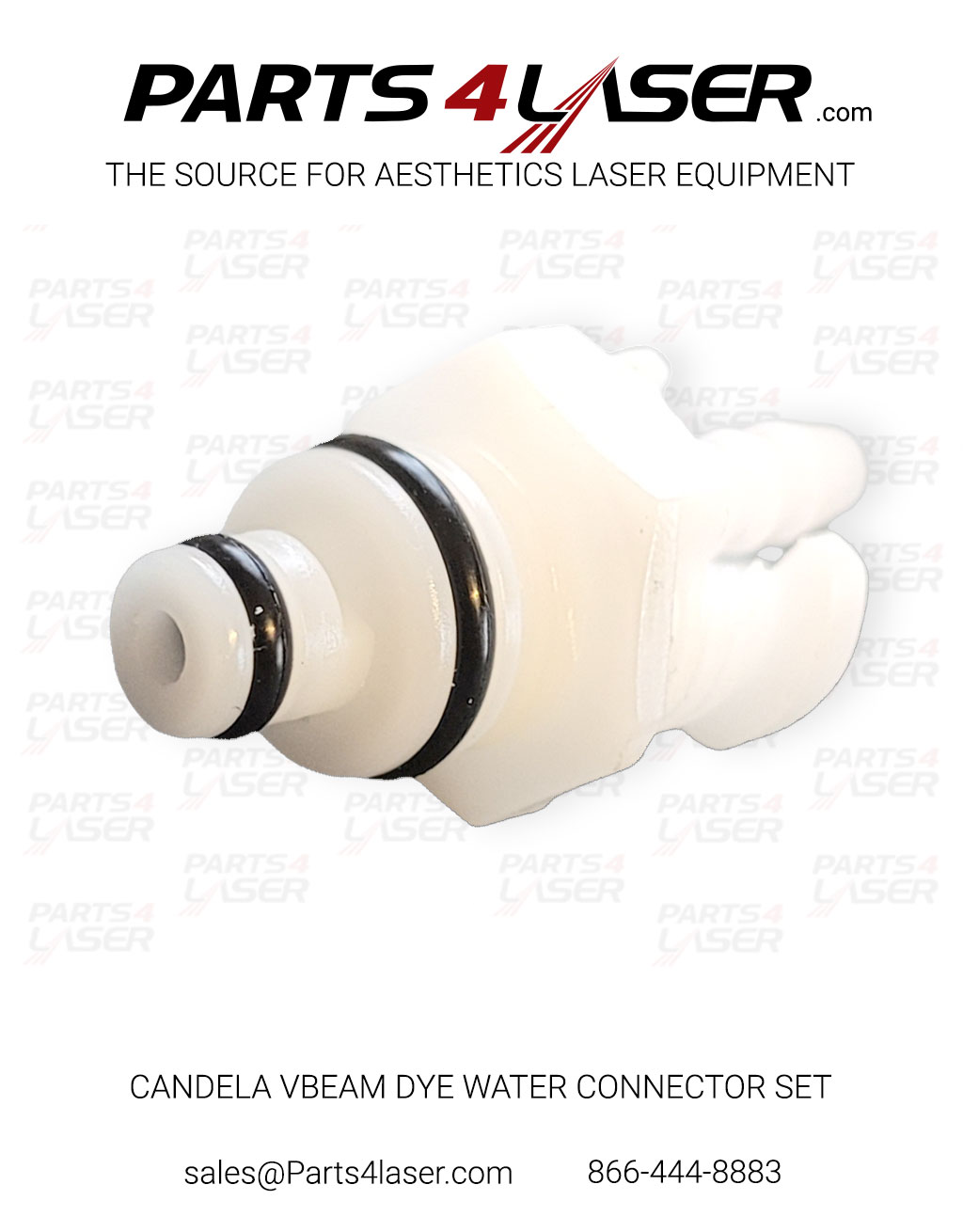 CANDELA VBEAM DYE WATER CONNECTOR SET CAWC3743 - Image 3