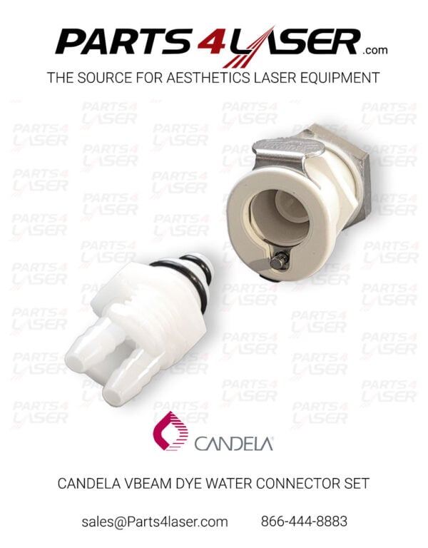 CANDELA VBEAM DYE WATER CONNECTOR SET CAWC3743