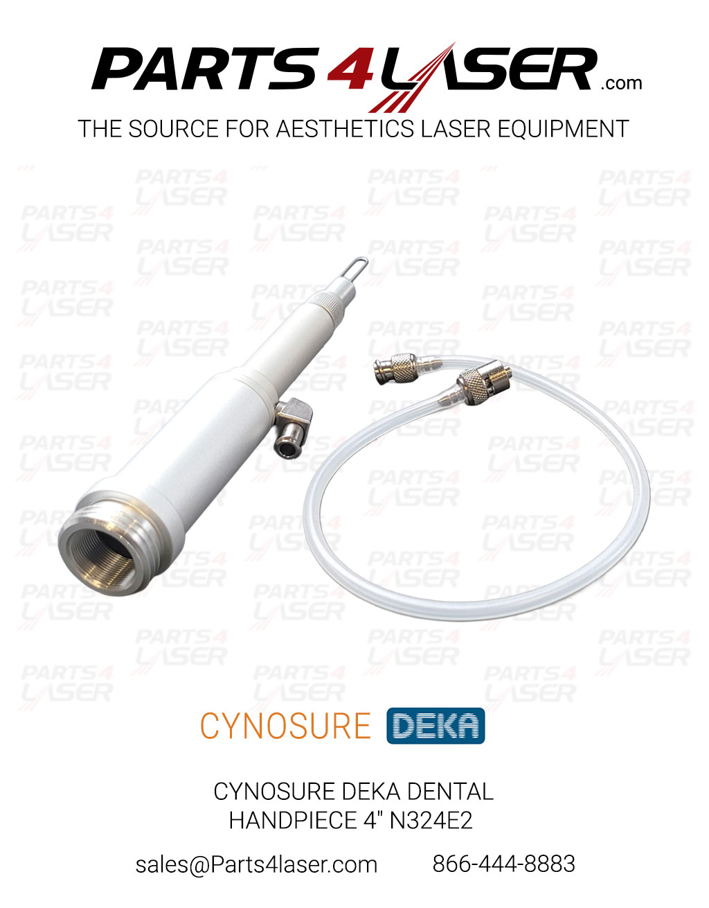 CYNOSURE DEKA SMARTXIDE2 MONALISA DENTAL HANDPIECE 4" N324E2 100-5465-001 DKCN3763