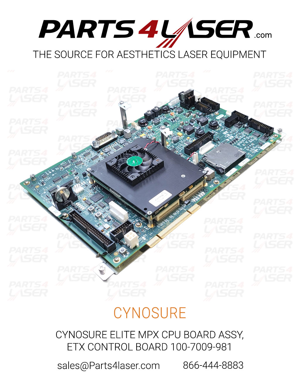 CYNOSURE ELITE MPX CPU BOARD ASSY, ETX CONTROL BOARD 100-7009-981 CYPC3759 - Image 2
