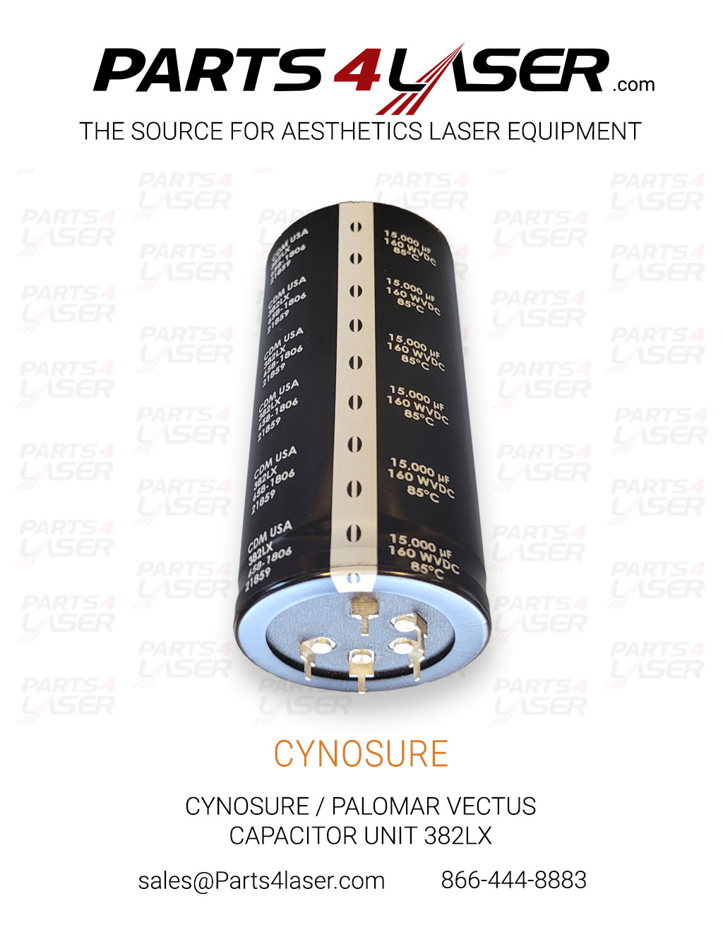 CYNOSURE / PALOMAR VECTUS CAPACITOR UNIT 382LX CYPS3757