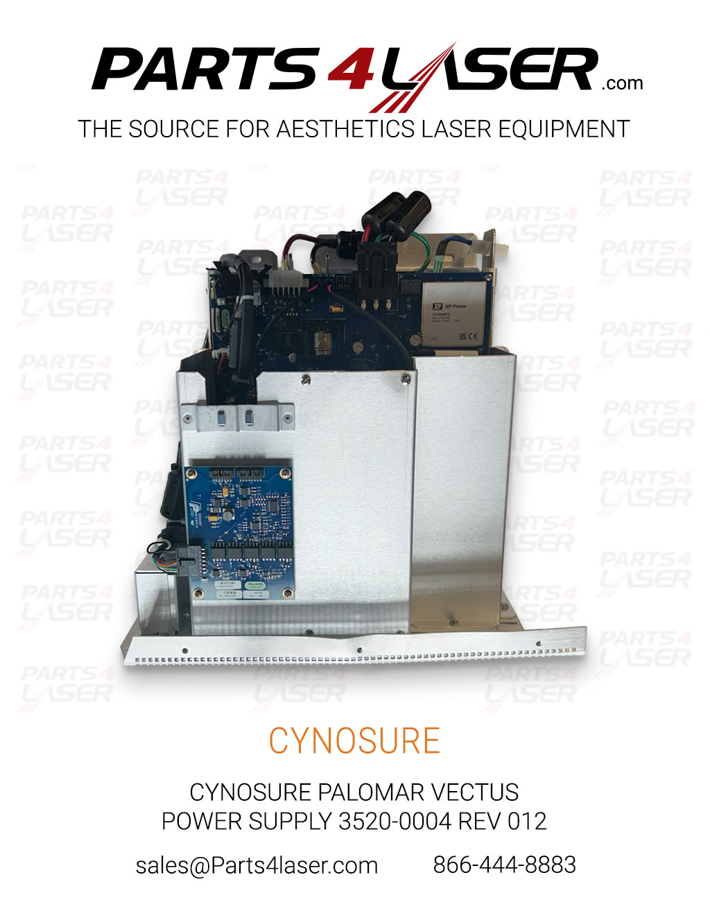 CYNOSURE PALOMAR VECTUS POWER SUPPLY 3520-0004 REV 012 CYPS3039 - Image 4