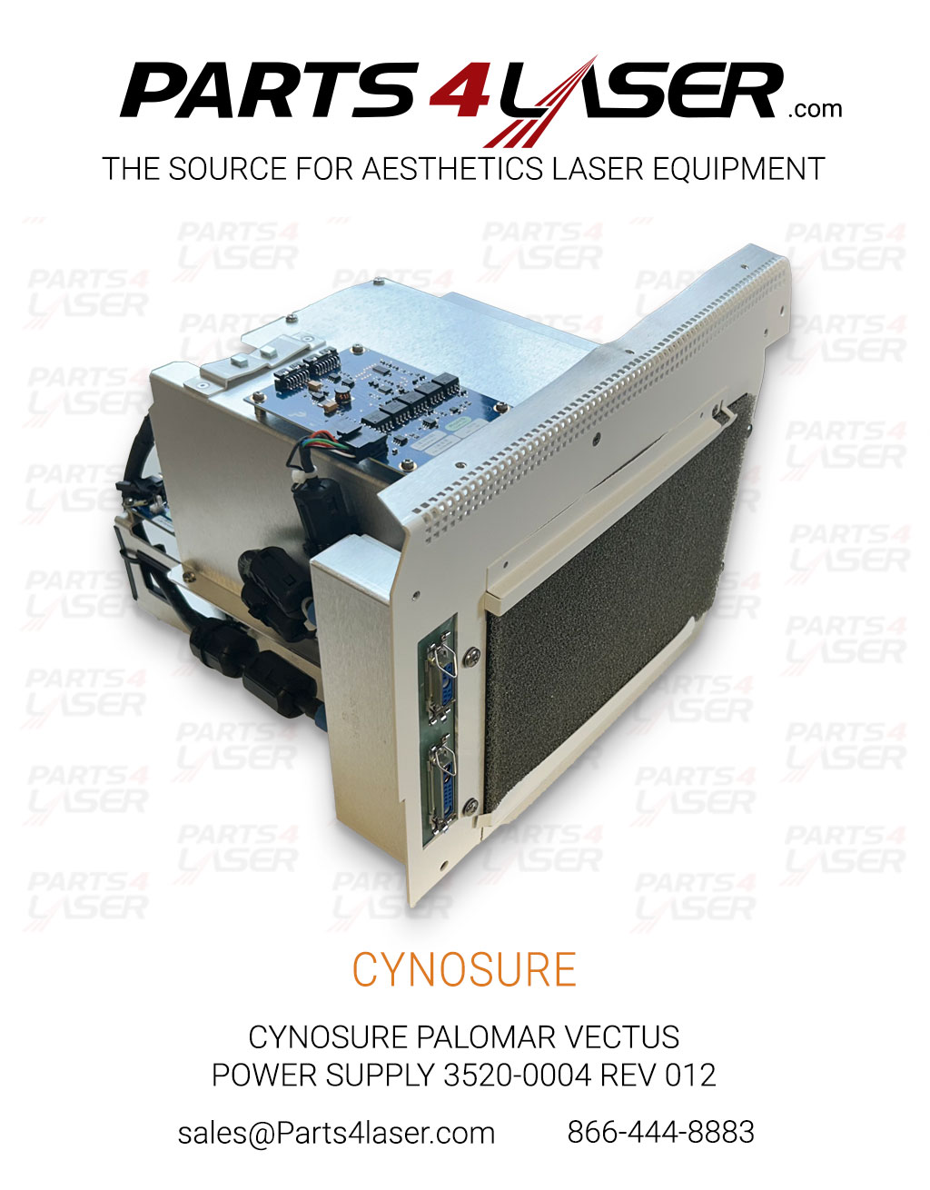 CYNOSURE PALOMAR VECTUS POWER SUPPLY 3520-0004 REV 012 CYPS3039