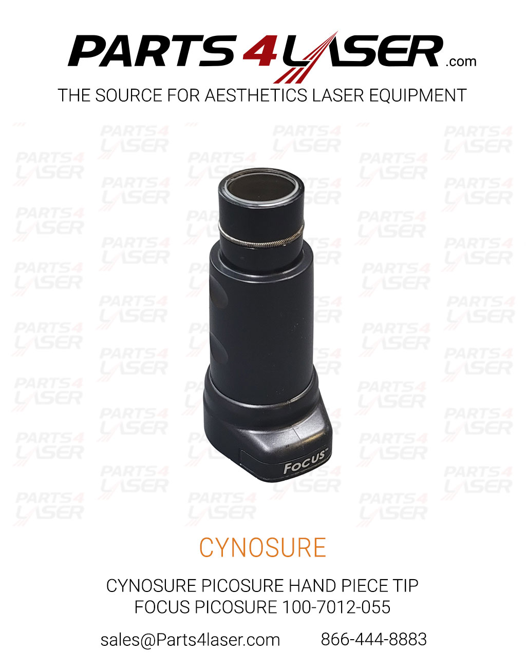 CYNOSURE PICOSURE HAND PIECE TIP FOCUS 100-7012-055 CYHP3273