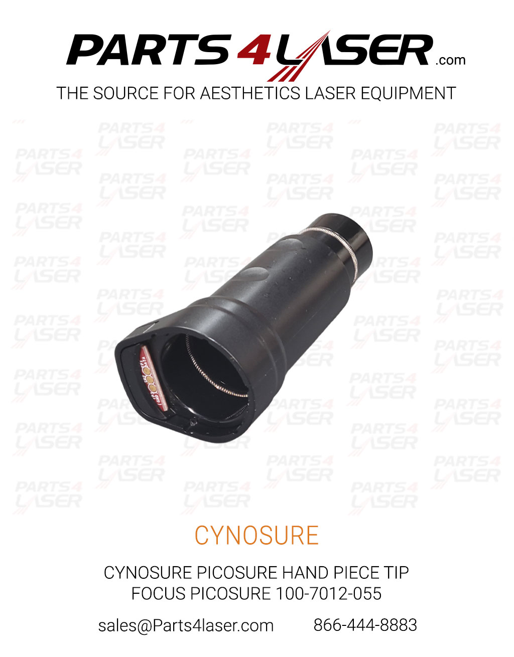 CYNOSURE PICOSURE HAND PIECE TIP FOCUS 100-7012-055 CYHP3273 - Image 2