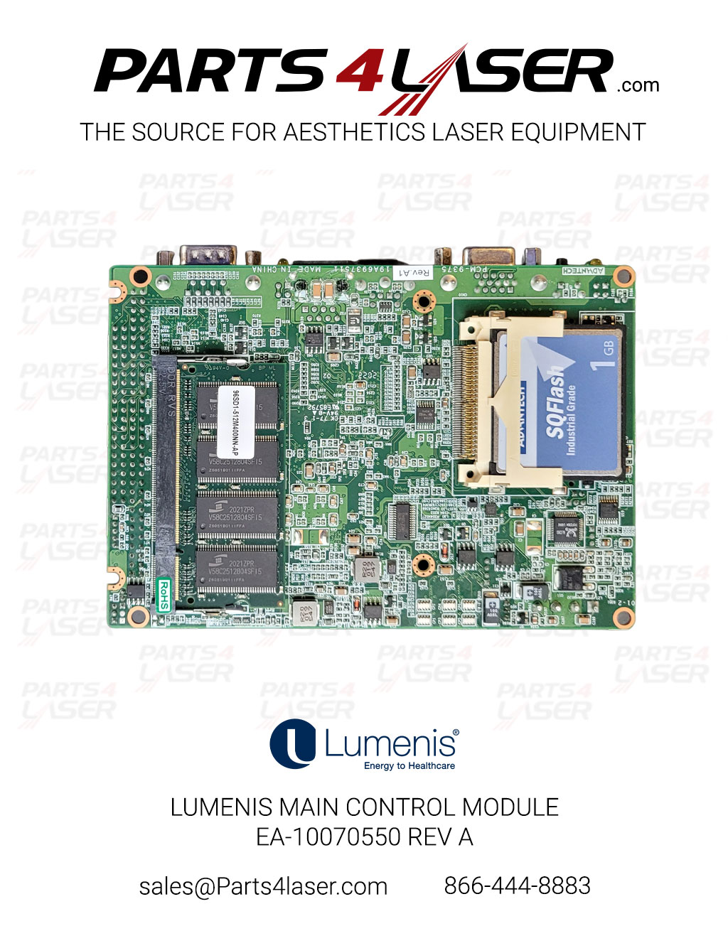 LUMENIS RESURFX MAIN CONTROL MODULE EA-10070550 REV A LUPC3742 - Image 2