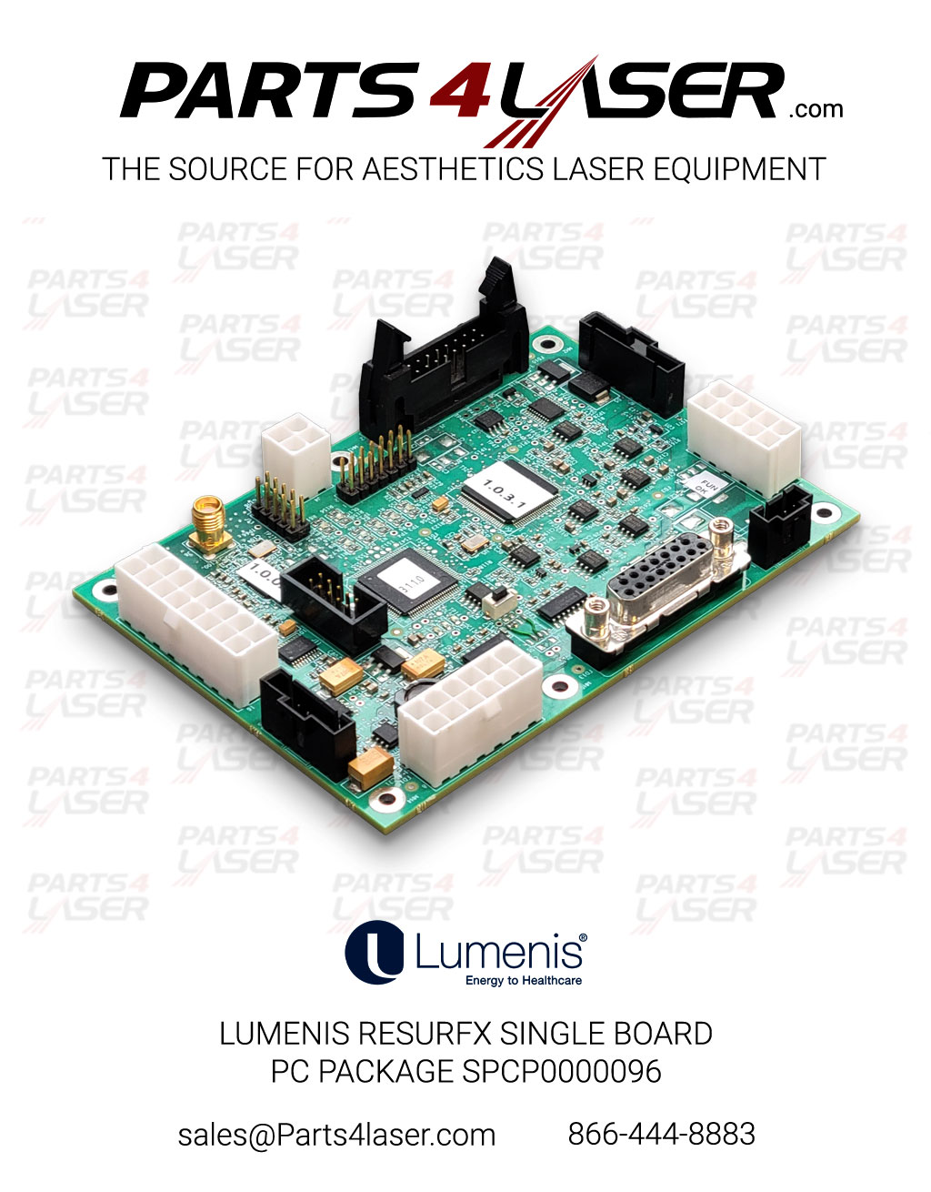 LUMENIS RESURFX SINGLE BOARD PC PACKAGE SPCP0000096 LUPC3743