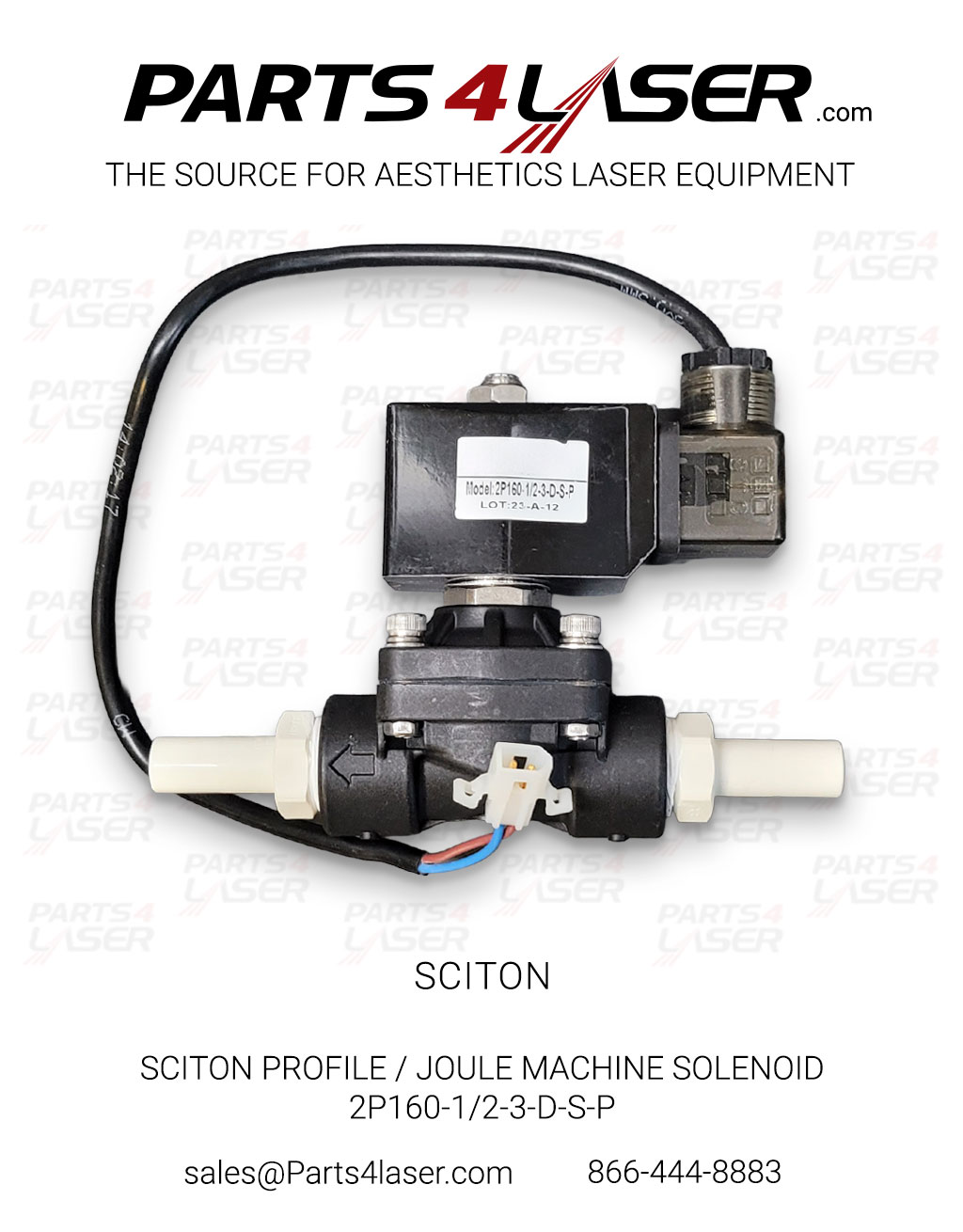 SCITON PROFILE / JOULE MACHINE SOLENOID FLOW / VALVE 2P160-1/2-3-DSP SCCN3383