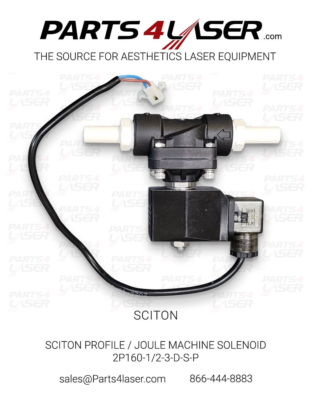 SCITON PROFILE / JOULE MACHINE SOLENOID FLOW / VALVE 2P160-1/2-3-DSP SCCN3383 - Image 2