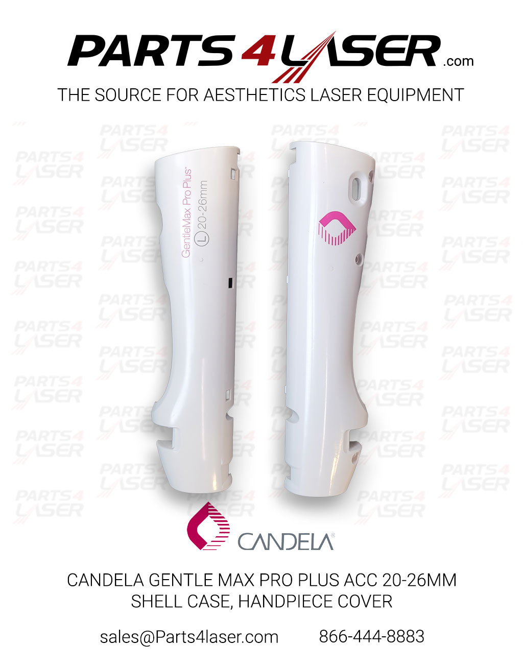 CANDELA GENTLE MAX PRO PLUS ACC 20-26MM SHELL CASE, HANDPIECE COVER, ACC HAND PIECE COVER CASC3795