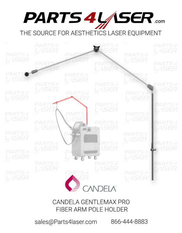 CANDELA GENTLEMAX PRO  FIBER ARM POLE HOLDER 7122-00-9433 CACN2898
