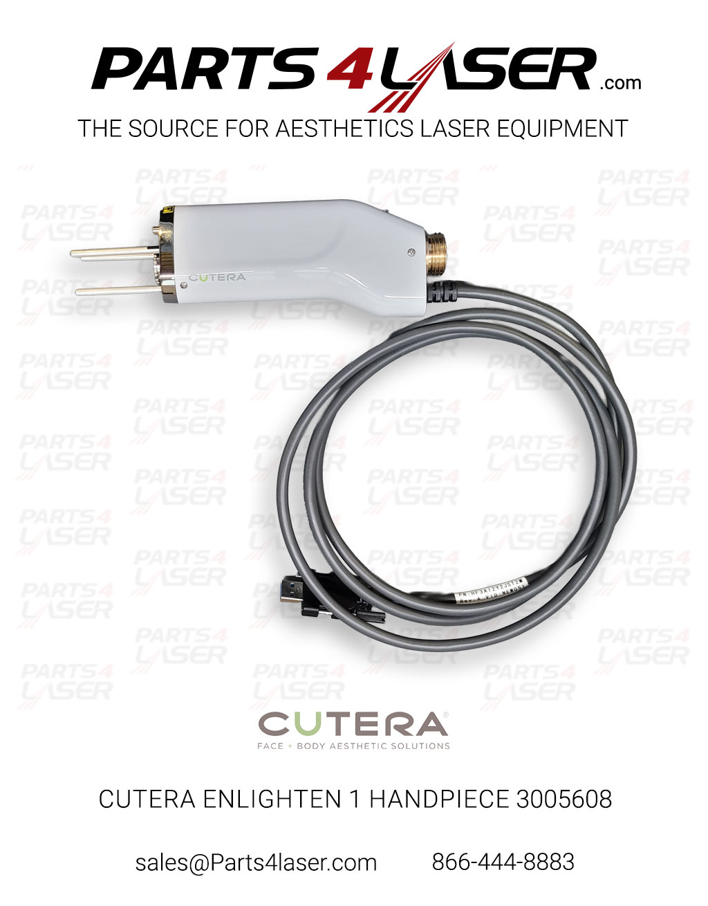 CUTERA ENLIGHTEN 1 HANDPIECE 3005608 CUHP3782 - Image 2