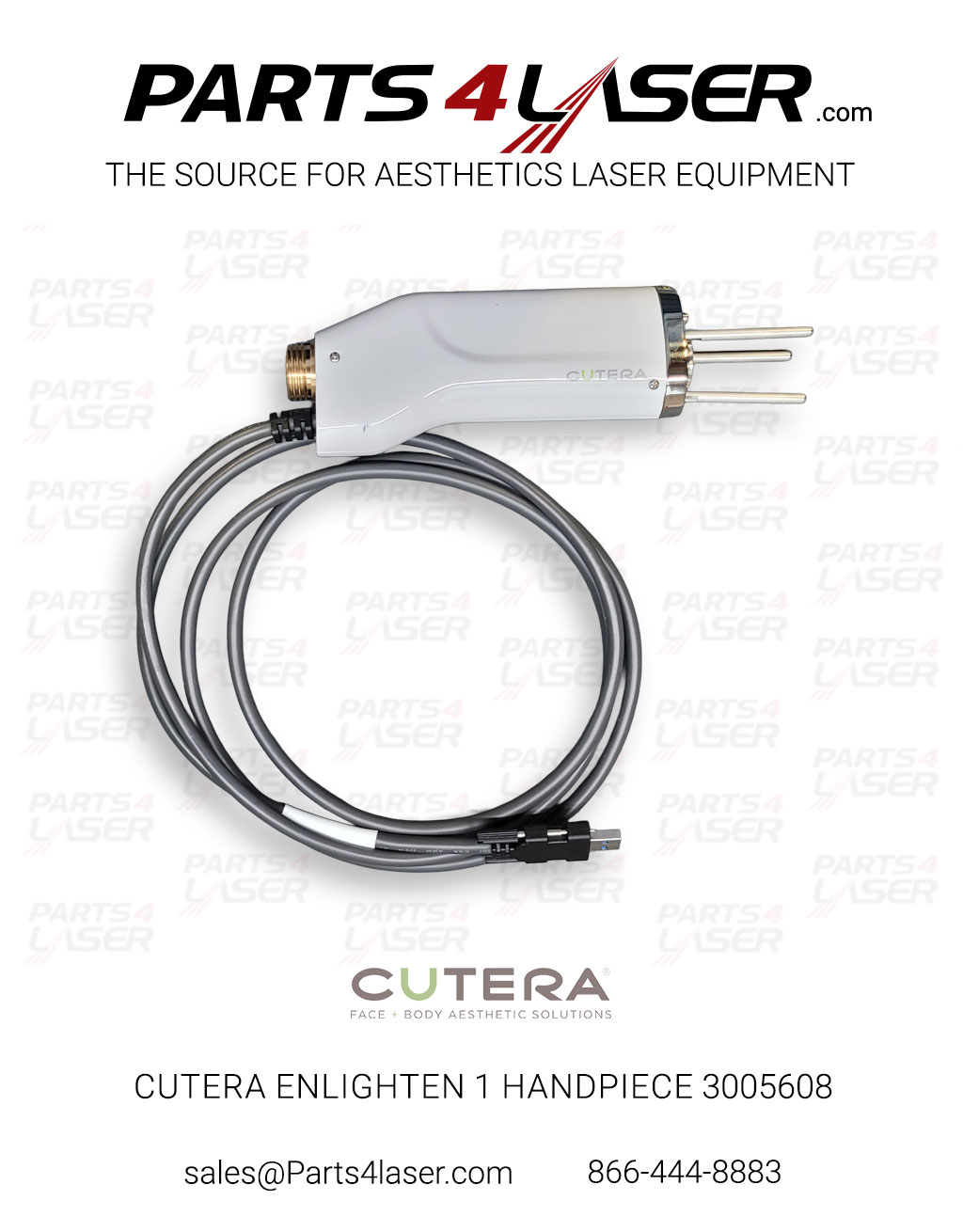 CUTERA ENLIGHTEN 1 HANDPIECE 3005608 CUHP3782 - Image 3