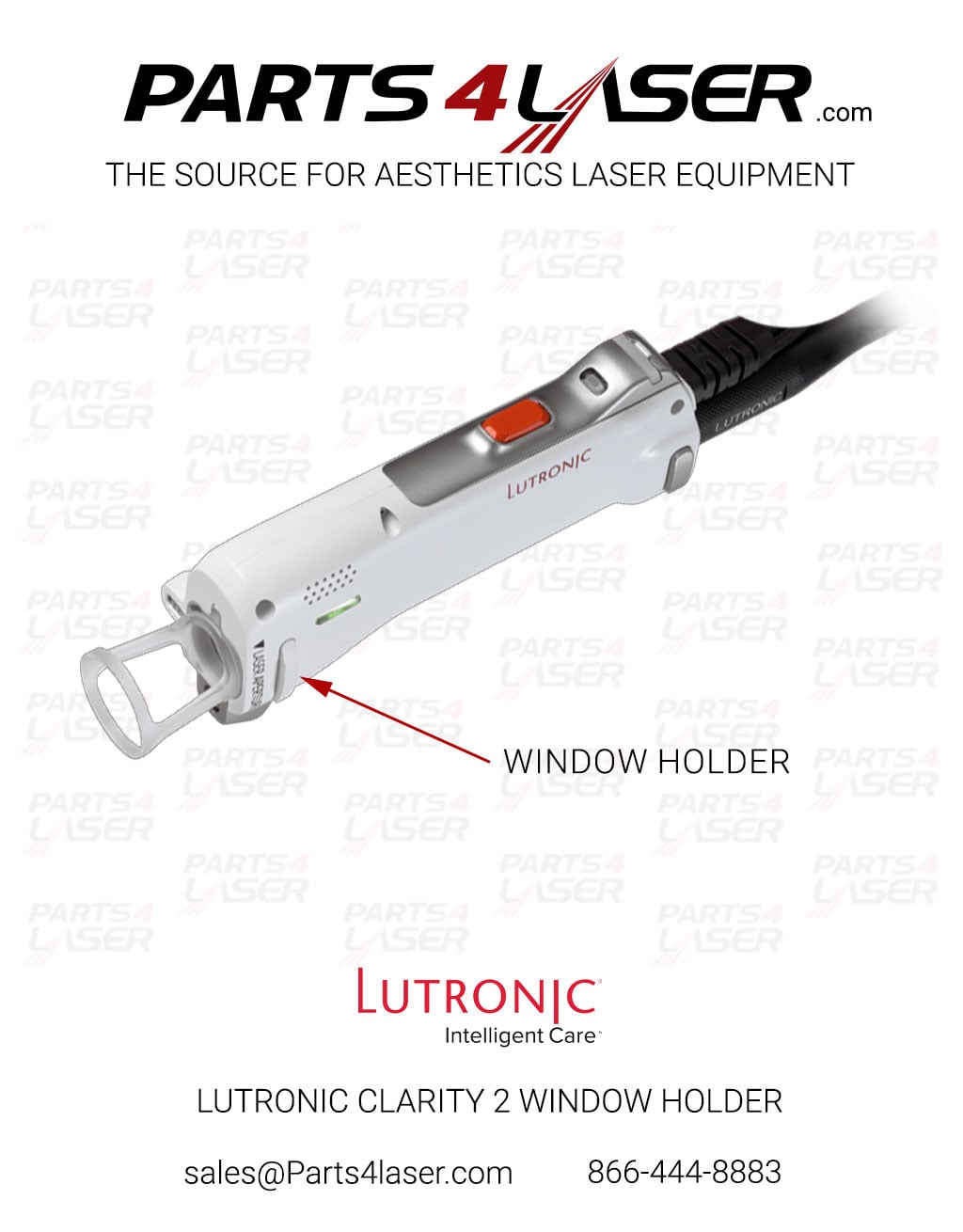 LUTRONIC CLARITY 2 WINDOW HOLDER LTOP3772 B51 - Image 2