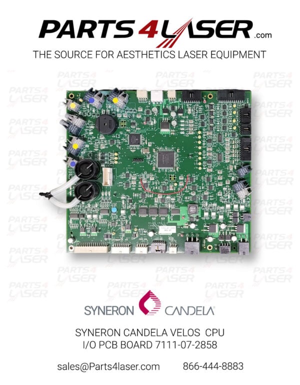 SYNERON CANDELA VELOS  CPU I/O PCB BOARD 7111-07-2858 7123-00-0533 CAPC3081