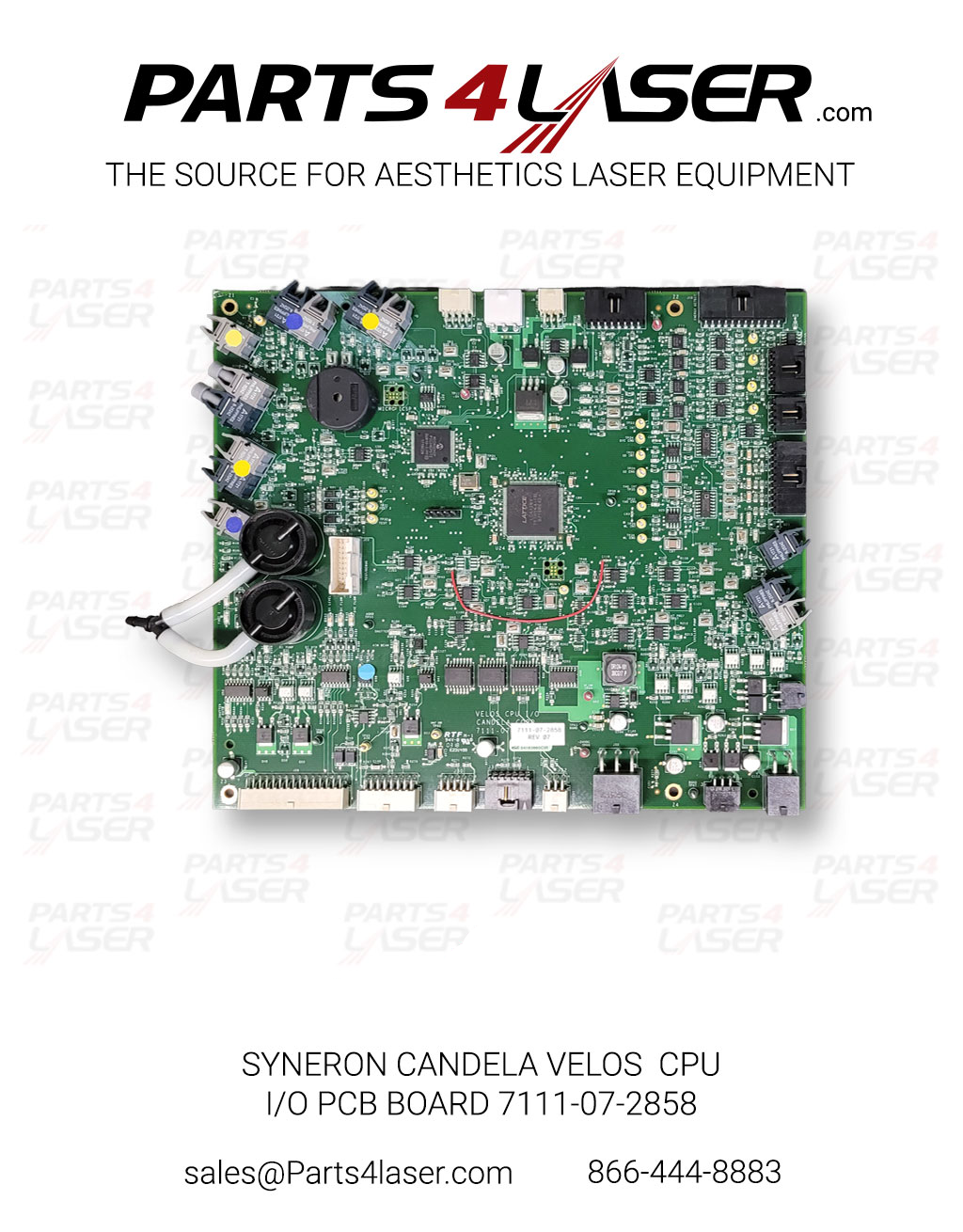 SYNERON CANDELA VELOS CPU I/O PCB BOARD 7111-07-2858 7123-00-0533 CAPC3081
