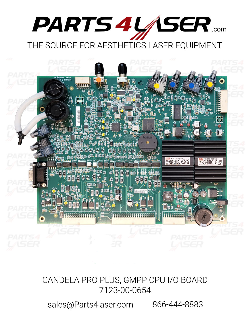 CANDELA PRO PLUS, GMPP CPU I/O BOARD 7123-00-0654 CAPC3785