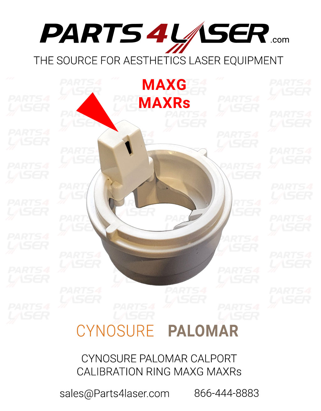 CYNOSURE PALOMAR CALPORT CALIBRATION RING MAXG MAXRs PACN3794