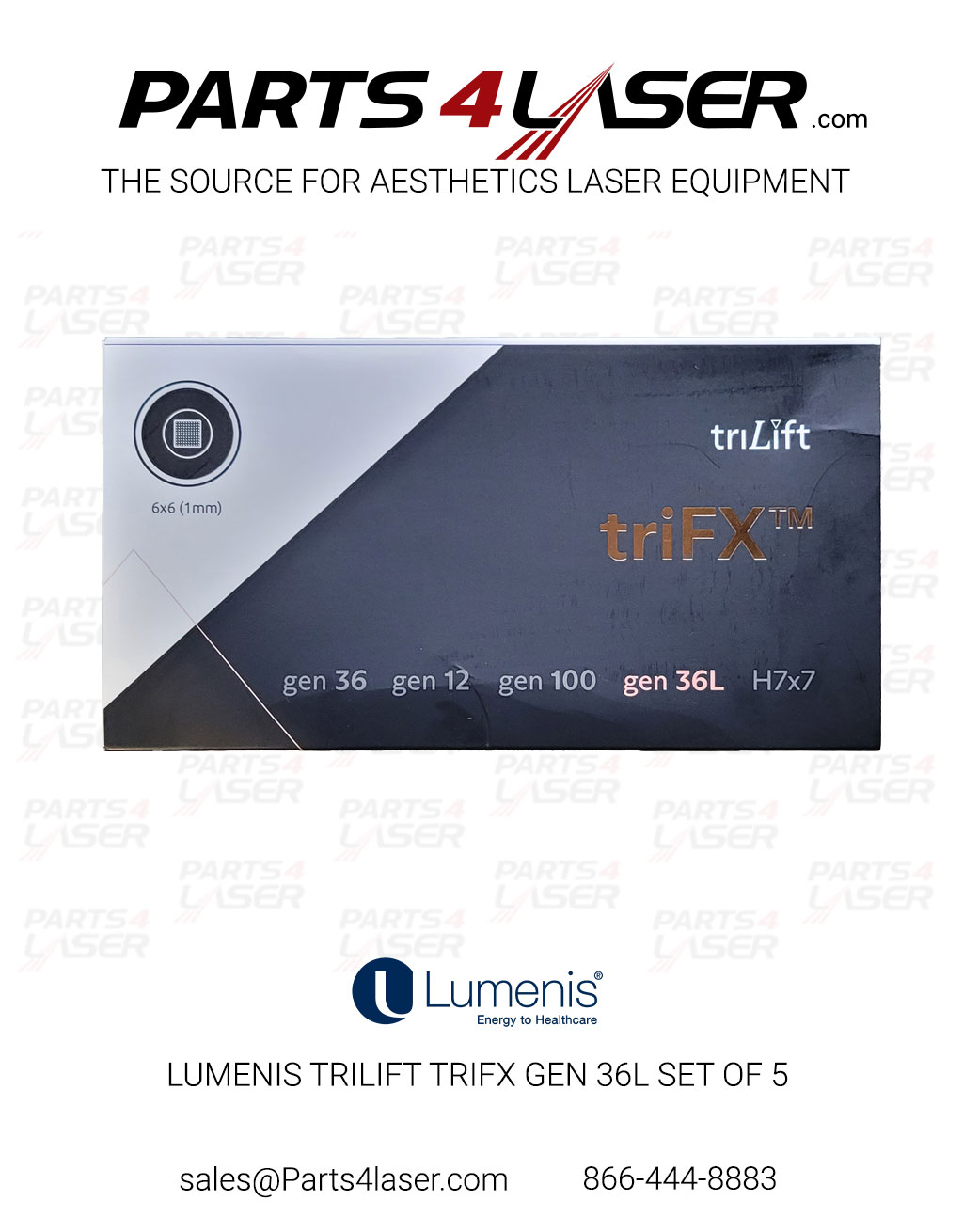 LUMENIS TRILIFT TRIFX GEN 36L SET OF 5 - Image 3