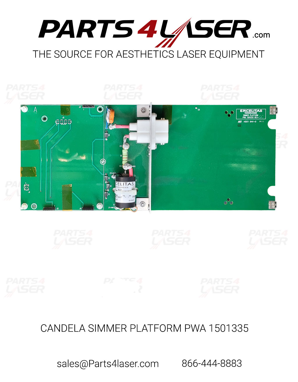 HVPS POWER SUPPLY BOARD FOR CANDELA® SIMMER PLATFORM PWA 1501335