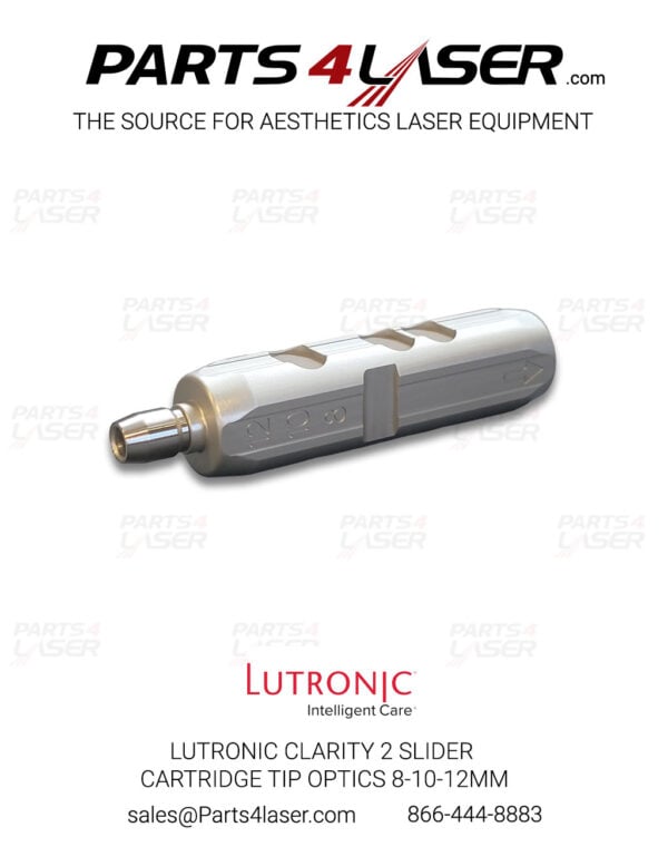 LUTRONIC CLARITY 2 SLIDER CARTRIDGE TIP OPTICS 8-10-12MM LTOP3812