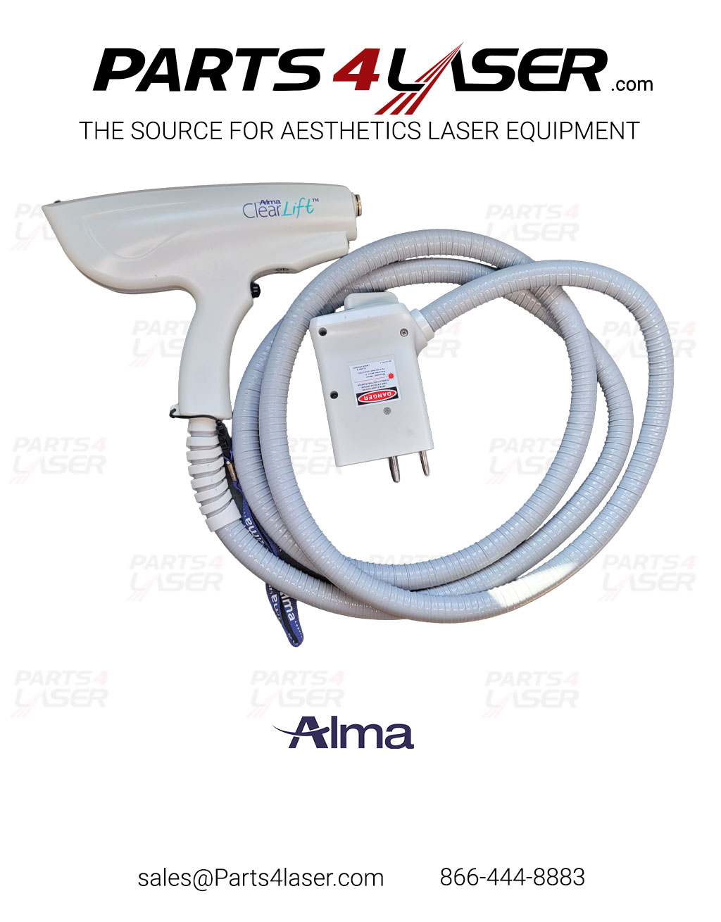 ALMA HARMONLY XL PRO CLEARLIFT HANDPIECE REFURBISHED