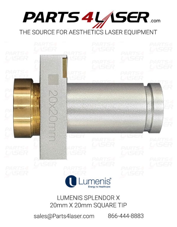 LUMENIS SPLENDOR X, 20mm X 20mm SQUARE TIP
