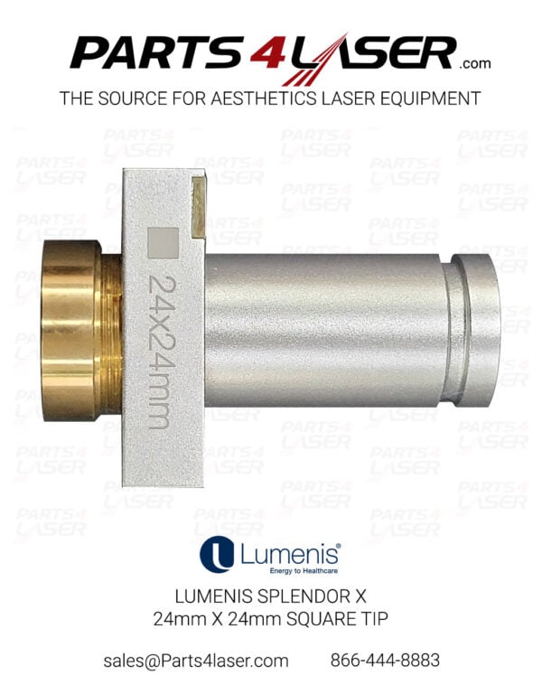 LUMENIS SPLENDOR X, 24mm X 24mm SQUARE TIP