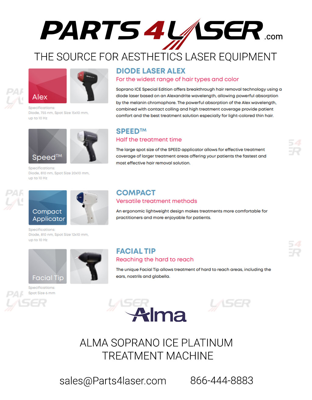 ALMA SOPRANO ICE PLATINUM TREATMENT MACHINE - Image 3