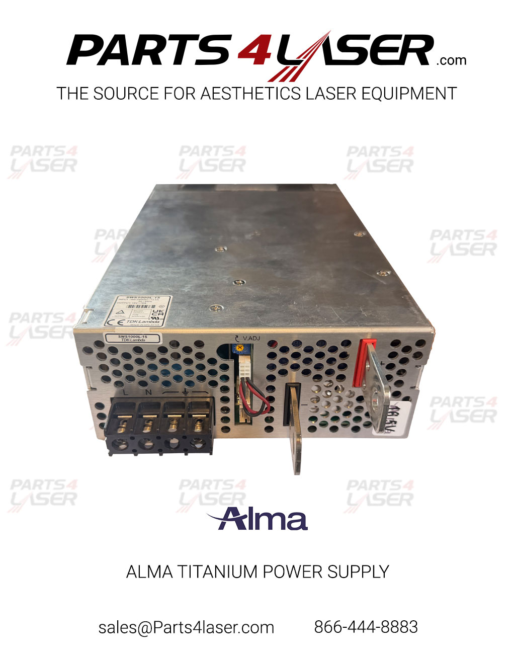 ALMA SORPANO TITANIUM LOW VOLTAGE POWER SUPPLY ALPS3892 - Image 2