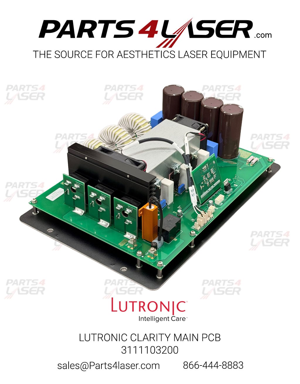 LUTRONIC CLARITY 2 PFC BOARD MAIN PCB LTPC3886