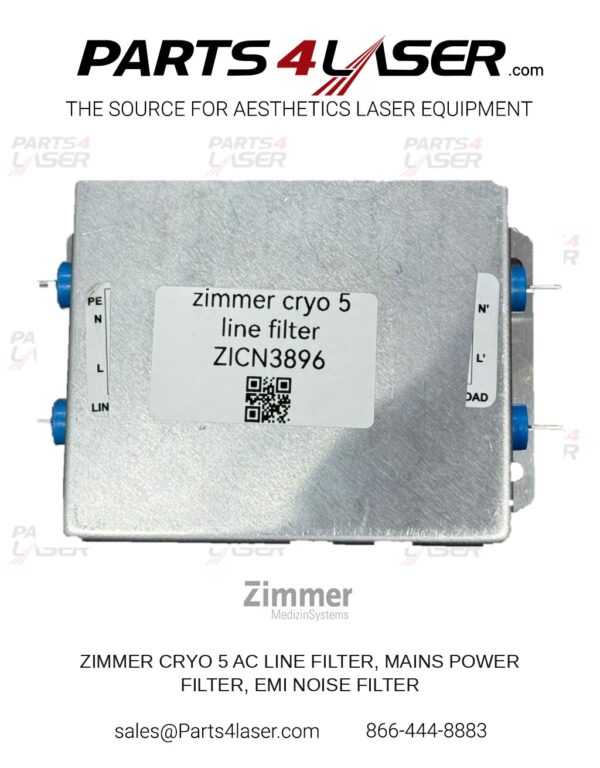 ZIMMER CRYO 5 AC LINE FILTER, MAINS POWER FILTER, EMI NOISE FILTER ZICN3896 F43